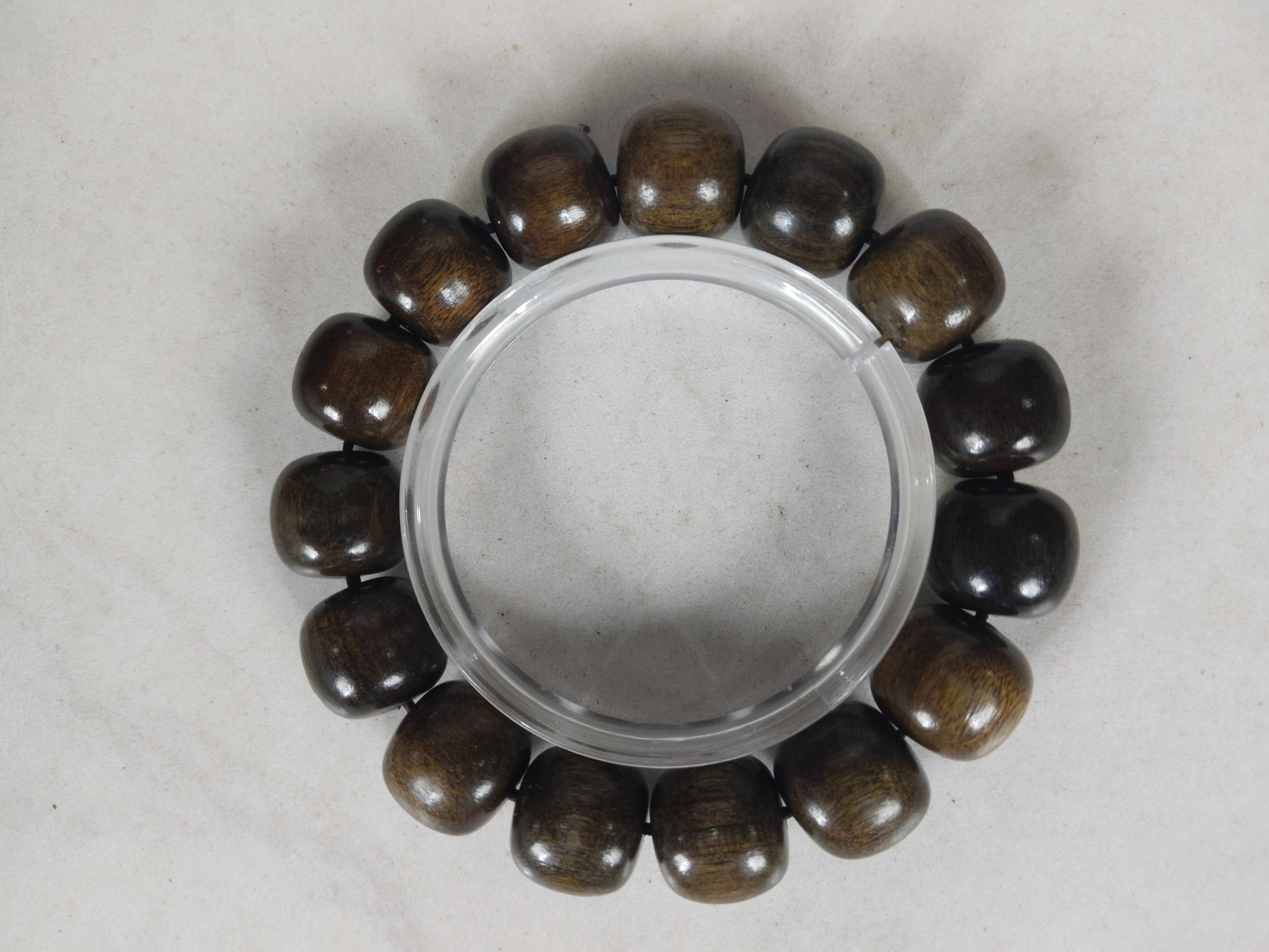 H170 乌金金丝楠1.6cm老型珠手串