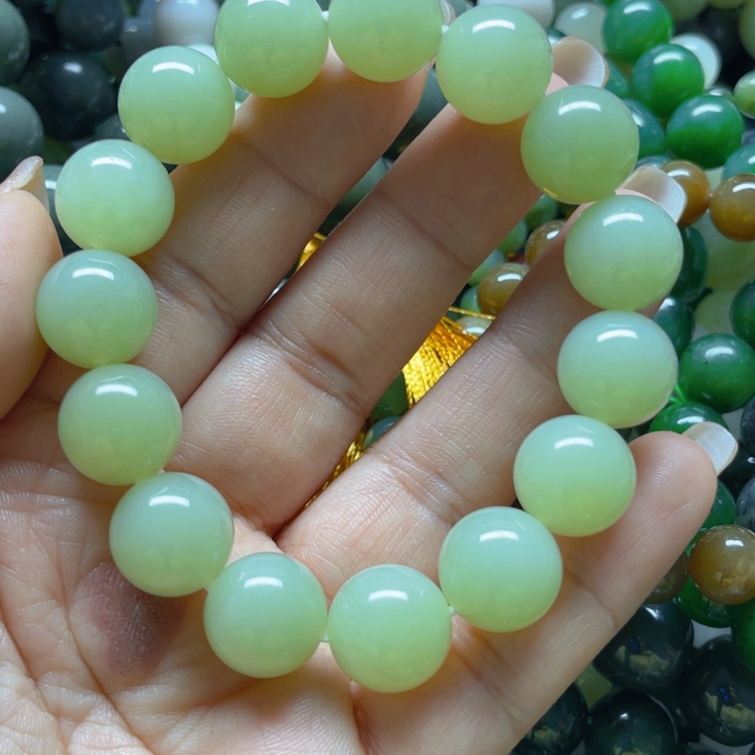 和田玉手链未镶嵌