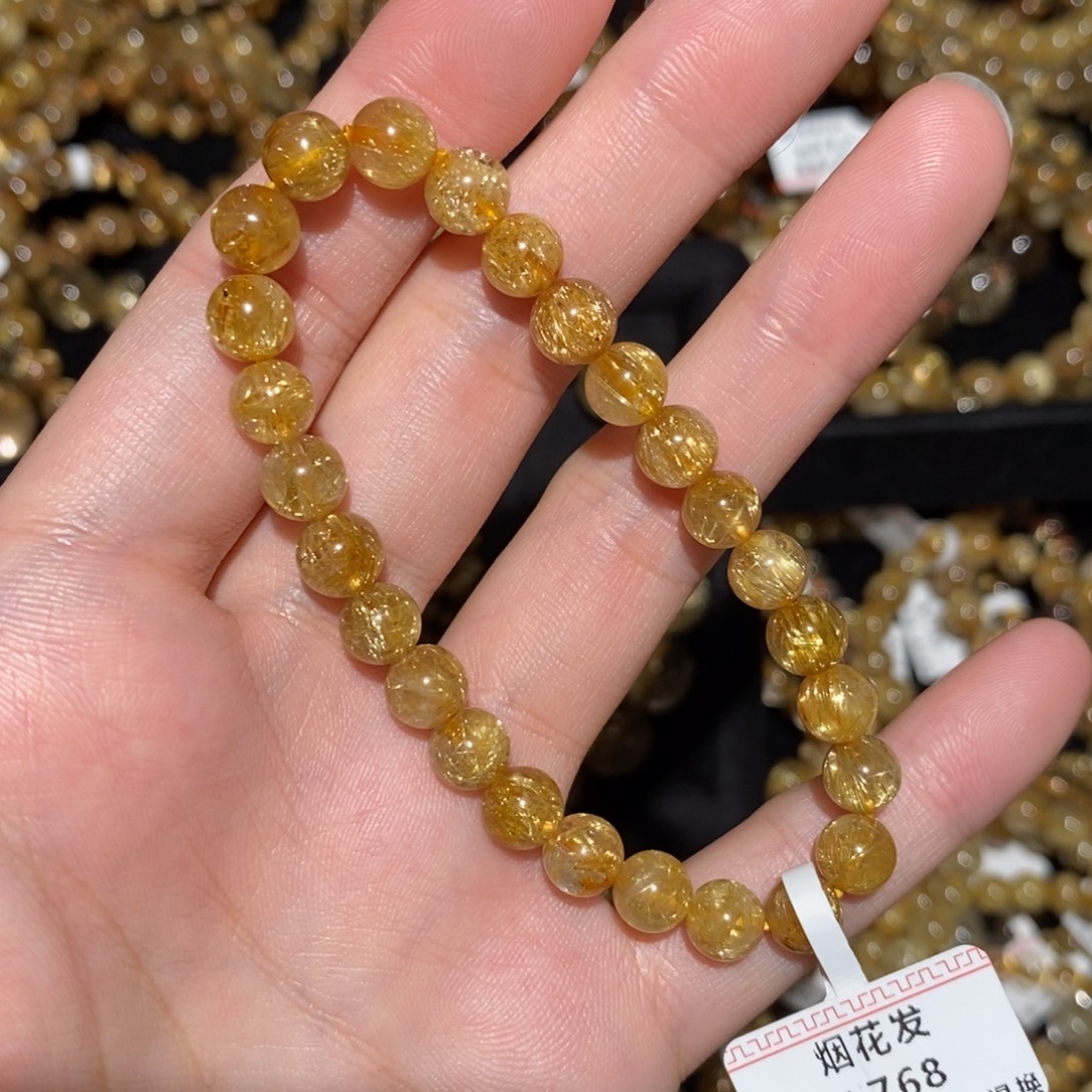 未镶嵌手串水晶手串