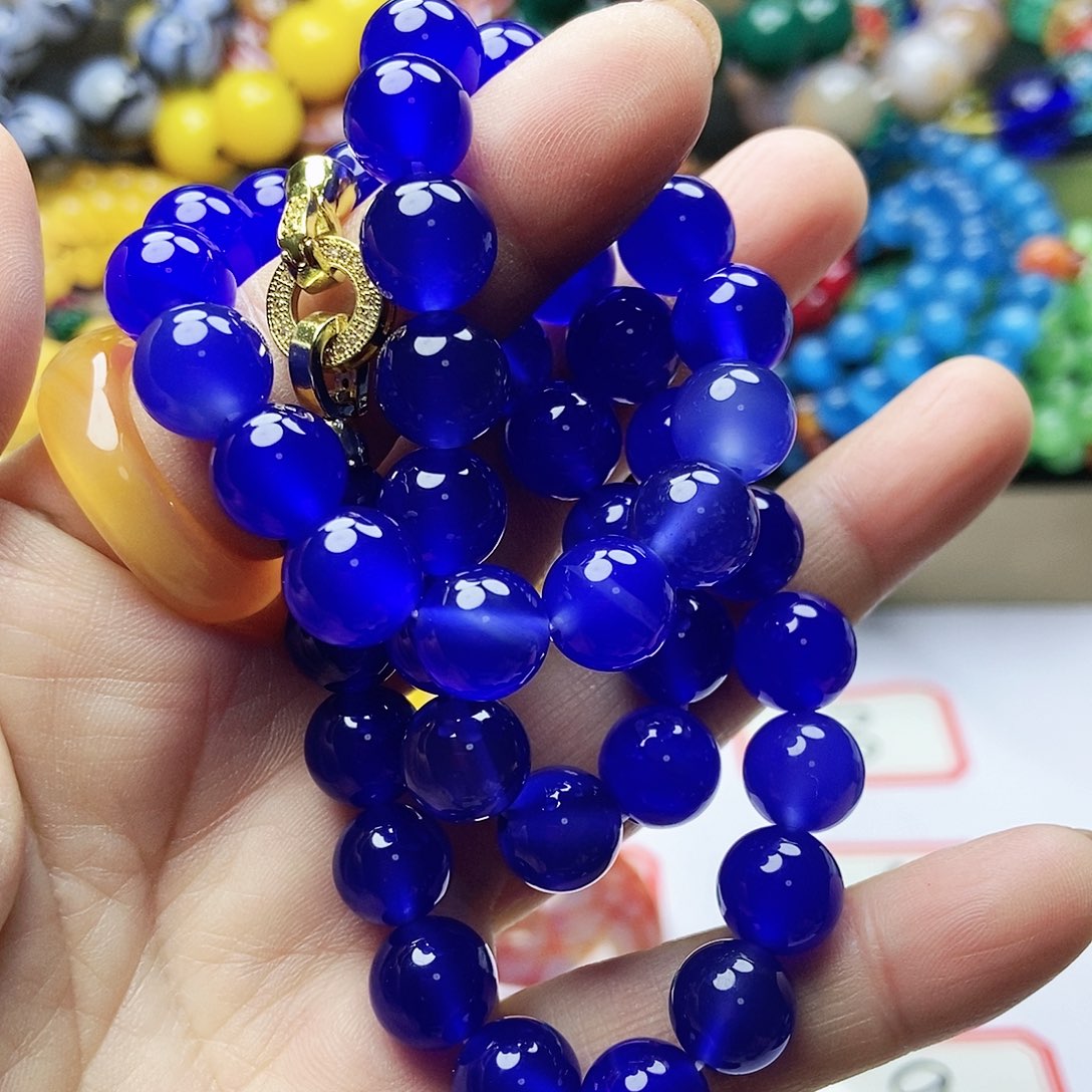 玛瑙/玉髓手链未镶嵌让***步