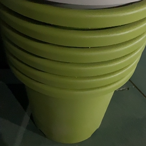 树脂四季7号微瑕果绿无托6个