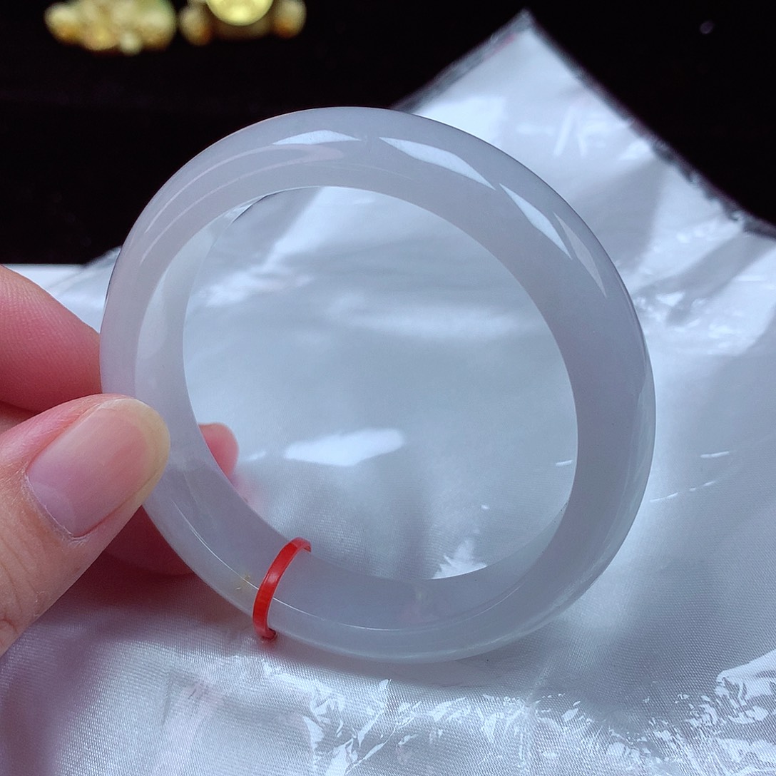未镶嵌手镯翡翠55圈