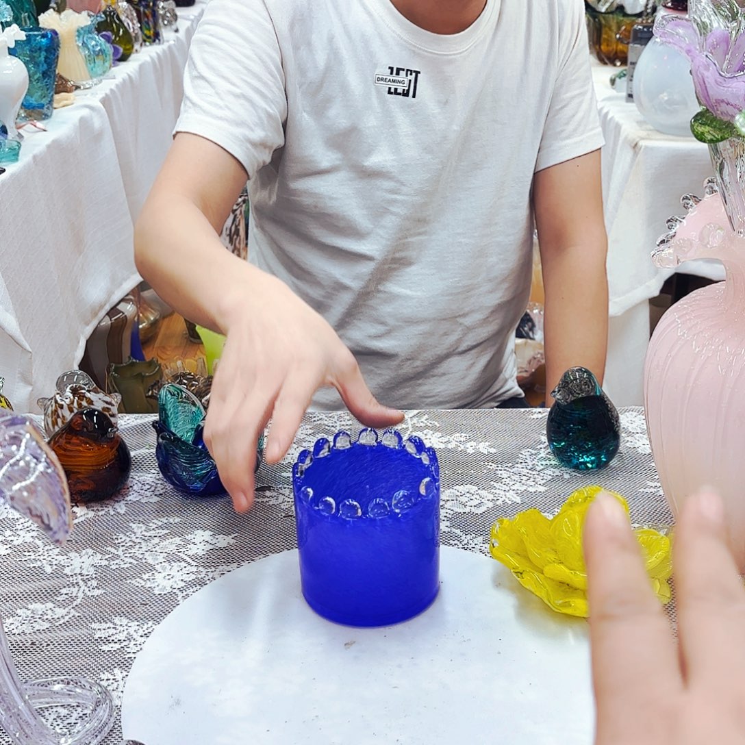 福利不退不换琉璃花瓶花器艺术品