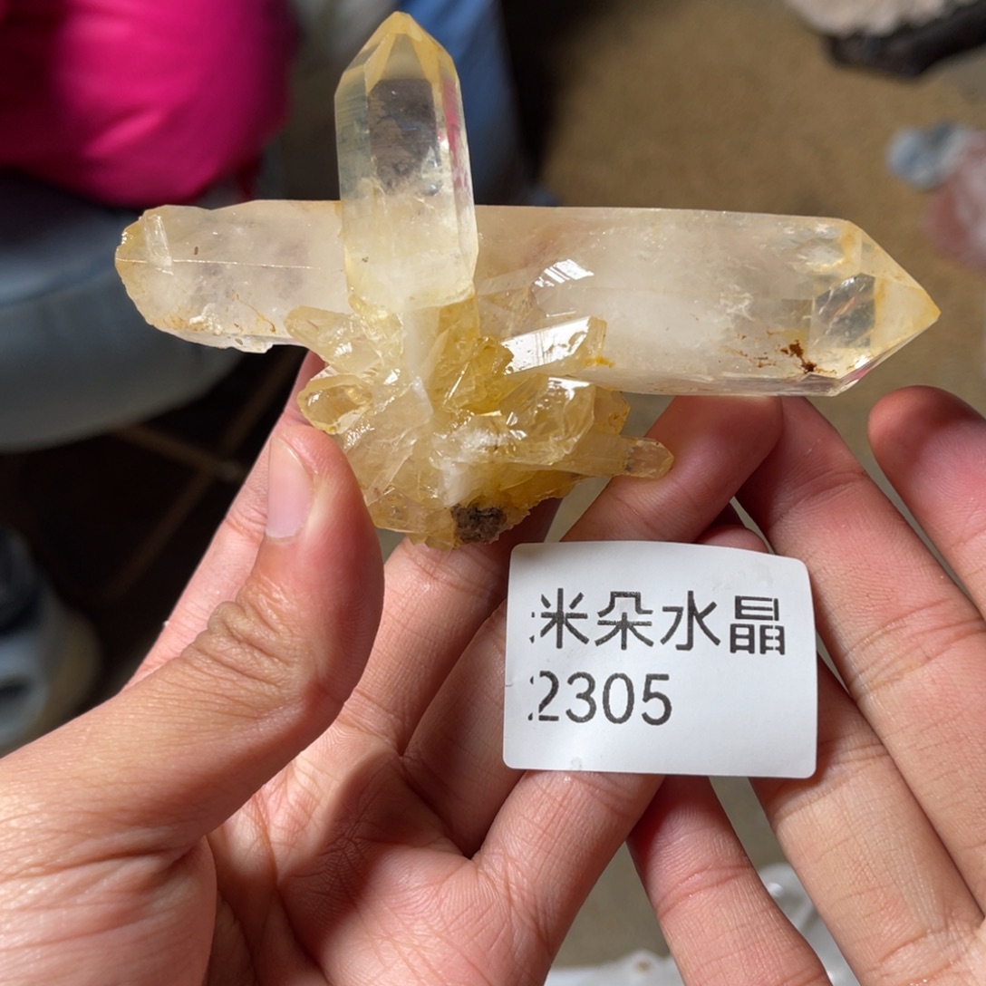 守***烛水晶未镶嵌珠宝半成品