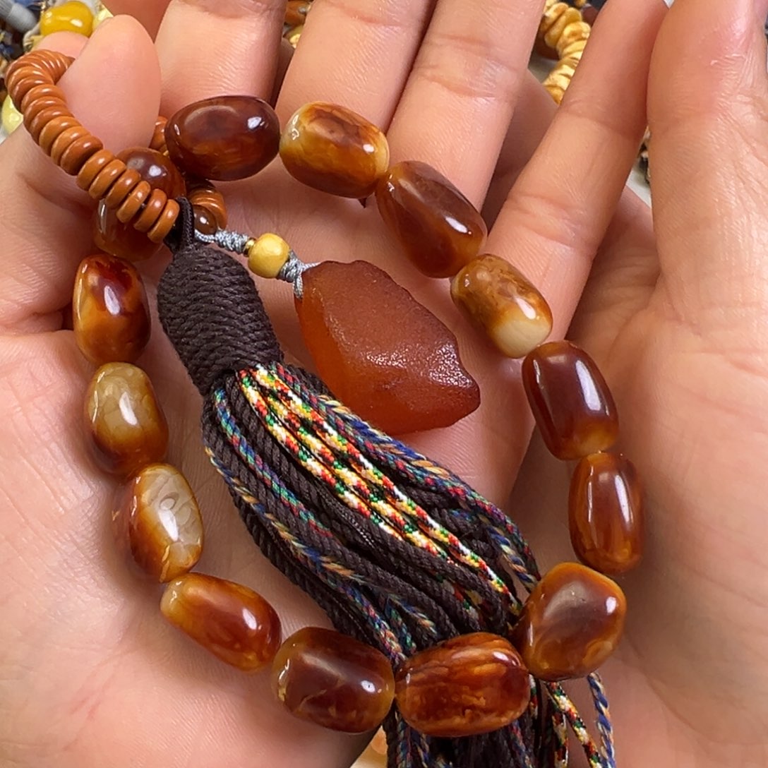 未镶嵌琥珀裸石蜜蜡