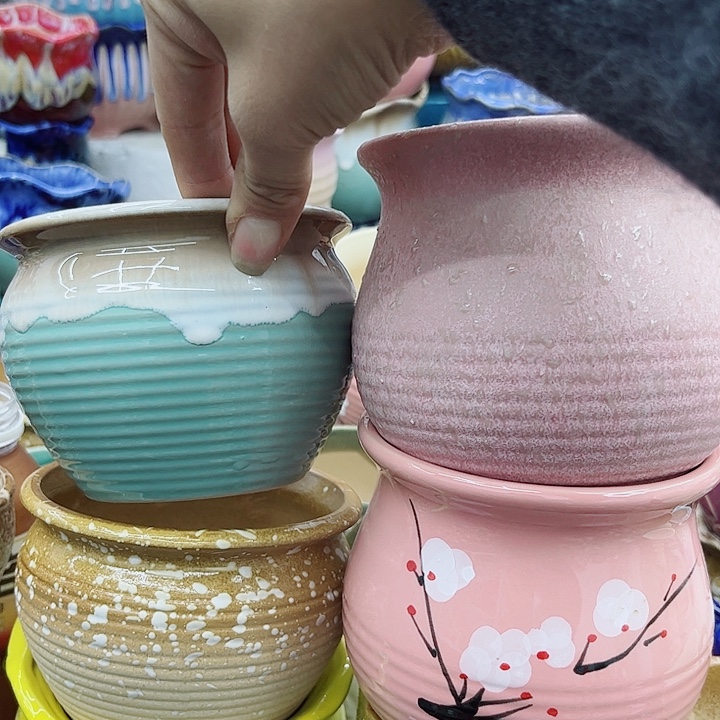 多肉绿植陶瓷花盆