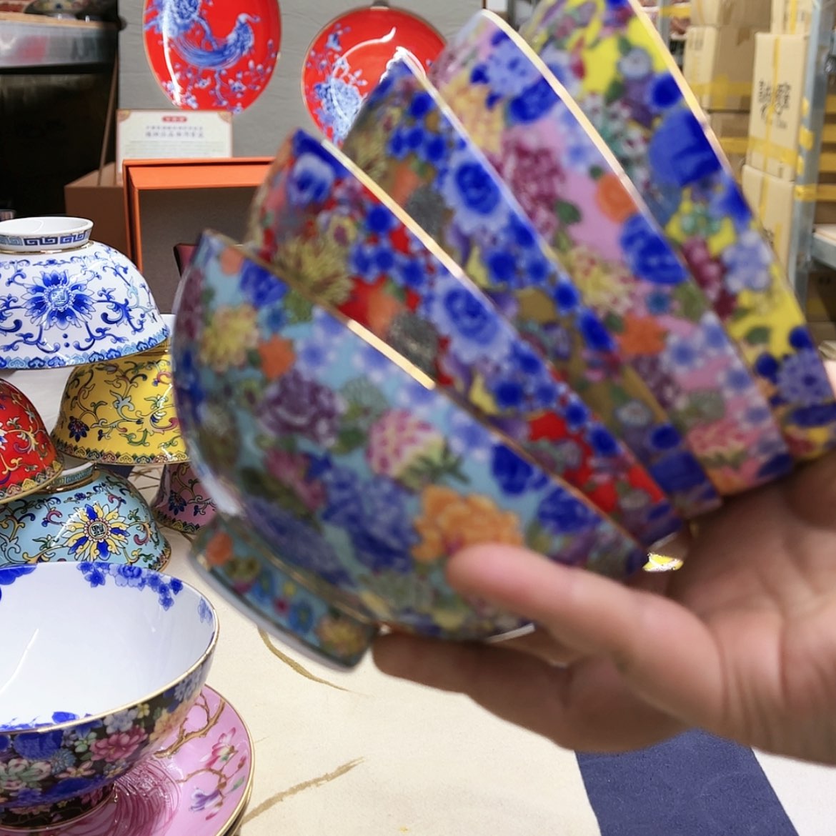 【闪购商品】骨瓷陳*令5英寸5混。。。。。。