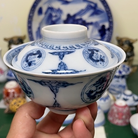 【闪购商品】碟中古工艺品回流瓷器没款