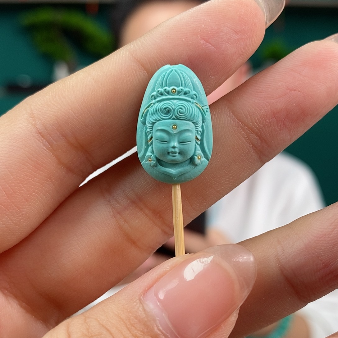 绿松石珠宝奇石未镶嵌