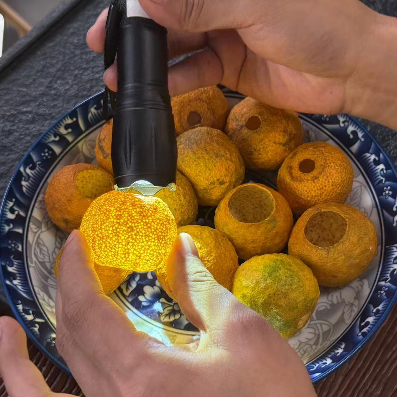 2025年【核心产区梅江塞口围】老树大红柑壳