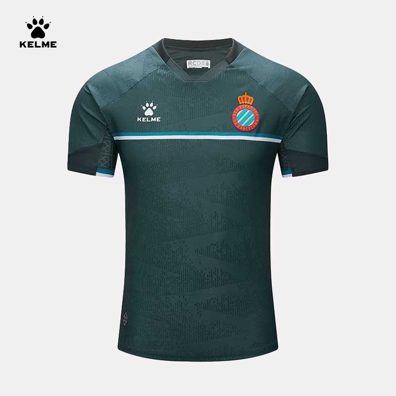 【皇家西班牙人】KELME卡尔美24-25赛季西班牙第二客场T恤（无袖标）