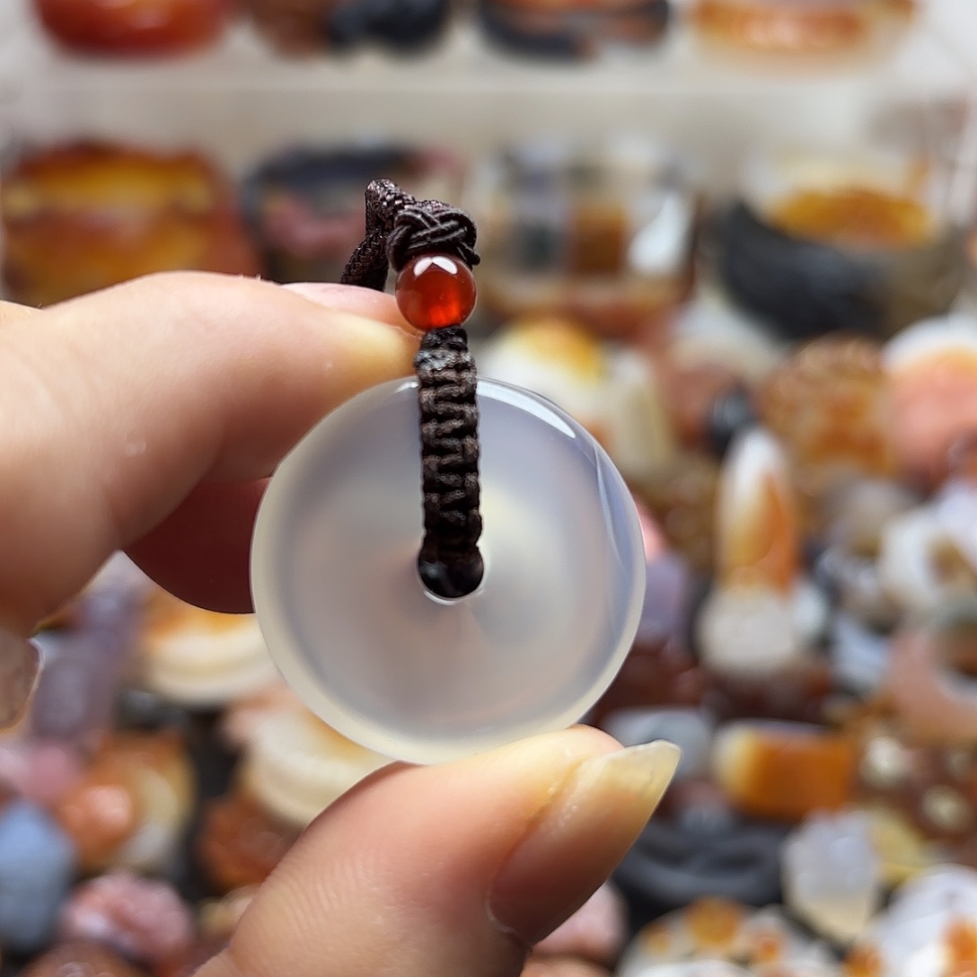 玛瑙/玉髓未镶嵌吊坠(不含链)