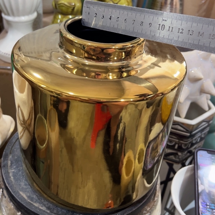 摆件高20口8公分微瑕针孔