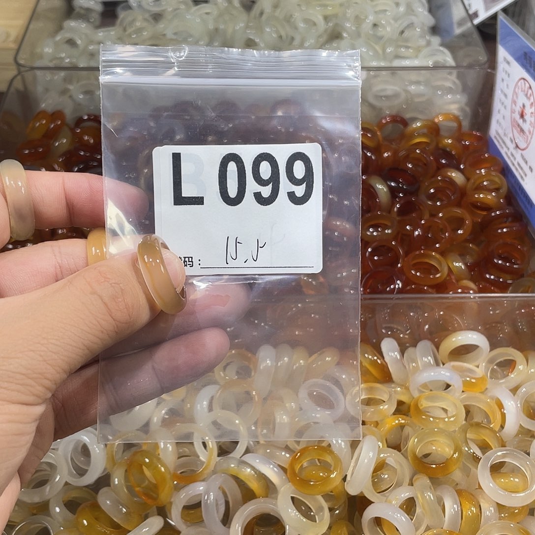 合金戒指玛瑙/玉髓099