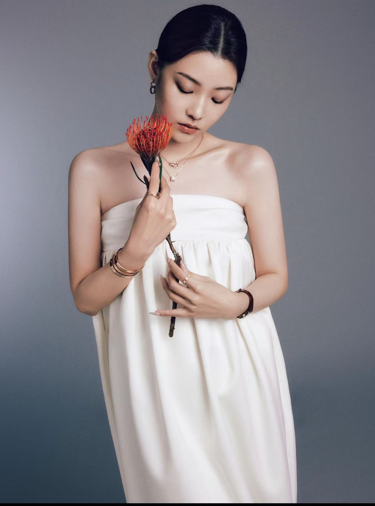 情侣款经典镶钻LOVE系列 钉子款-2