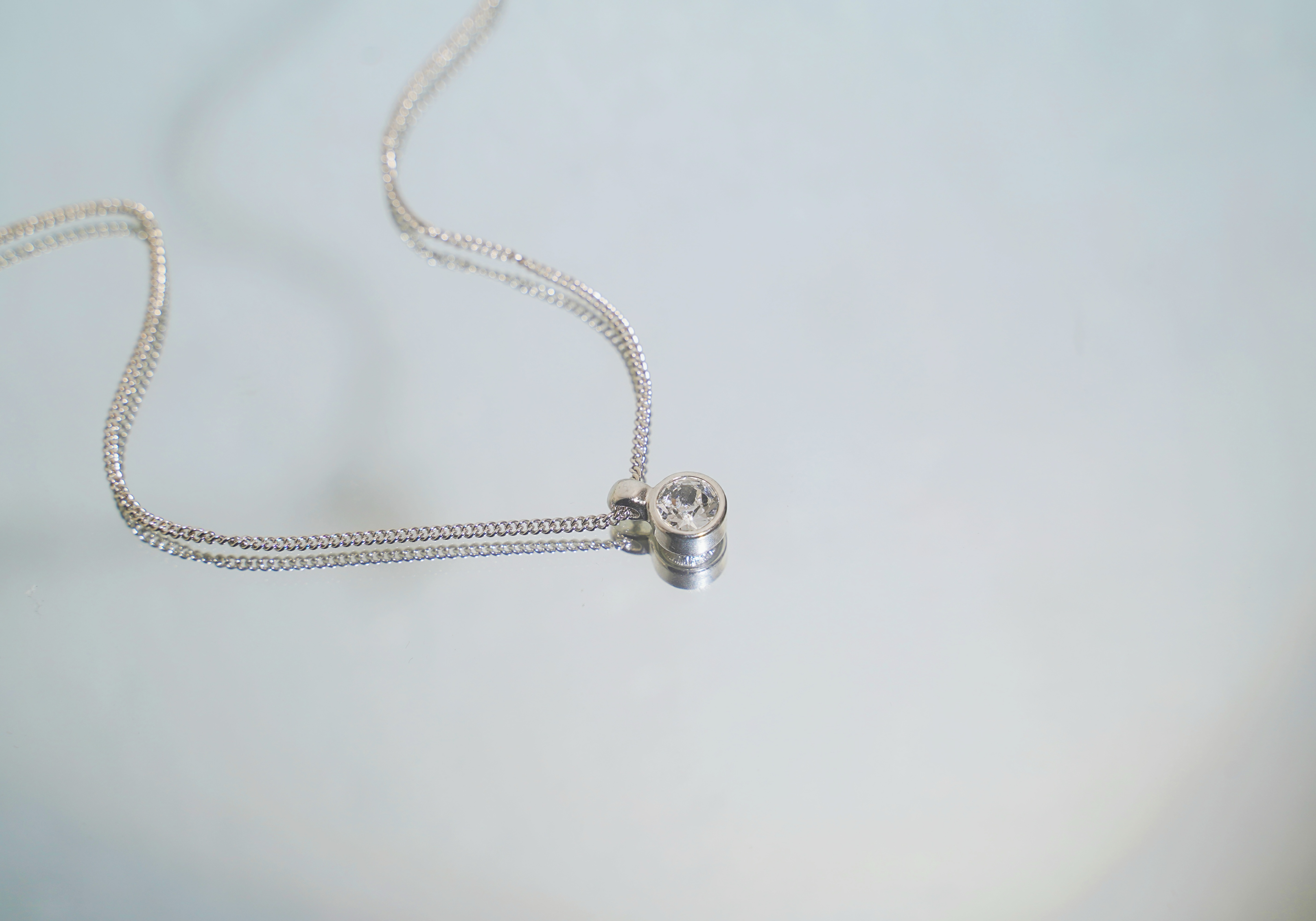 95新 DIOR/迪奥  银色小流星项链 lx03