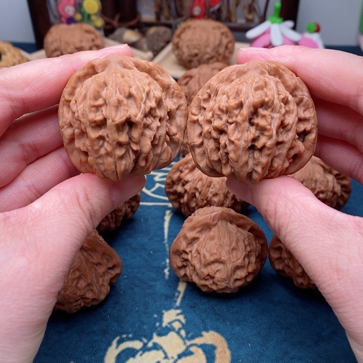 文玩核桃把件四座楼42