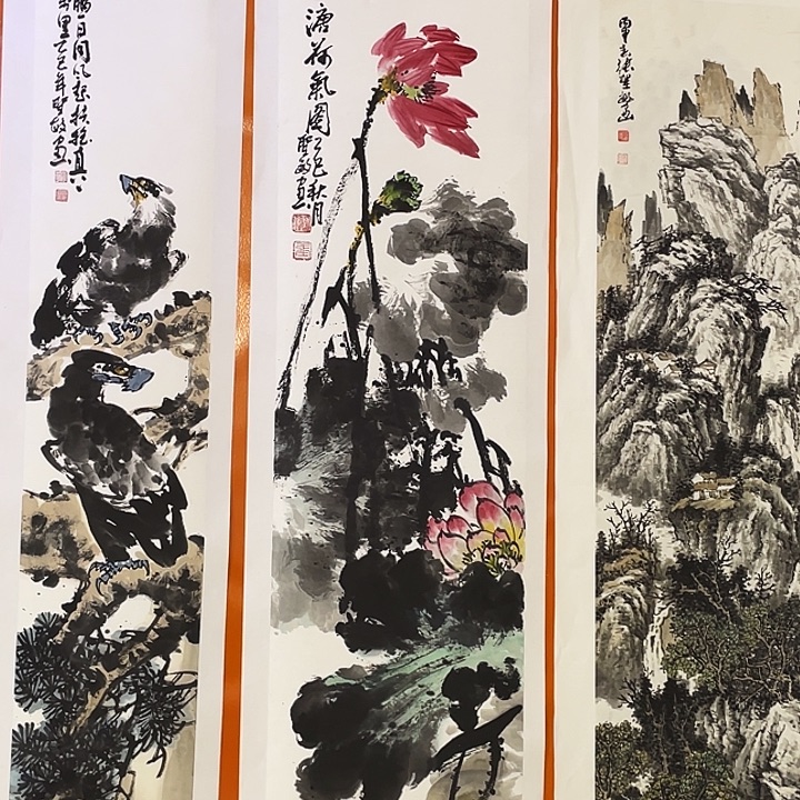 国画张圣敏先生纯手绘作品