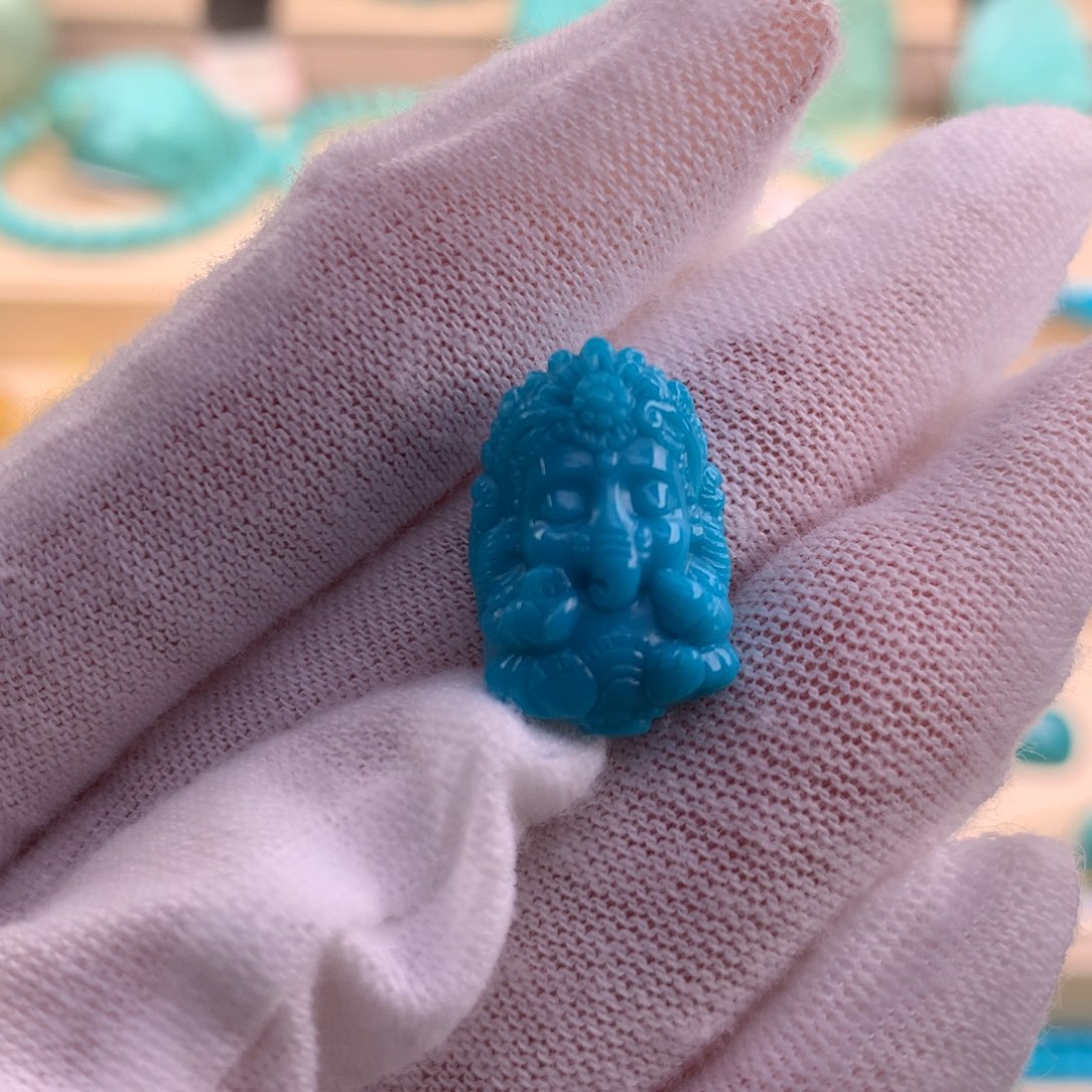 绿松石珠宝奇石未镶嵌