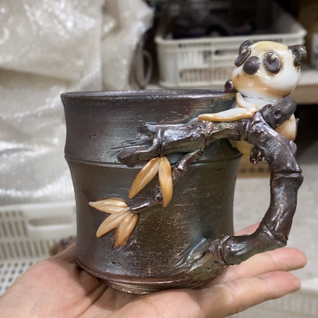 陶园柴烧，精品高货。372瑕疵