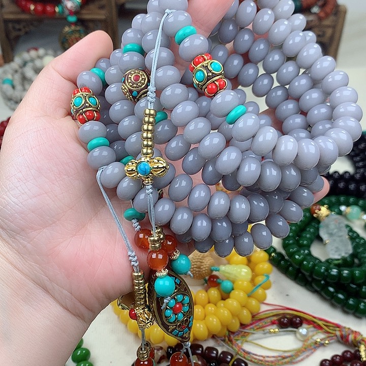 白玉菩提吊坠菩提