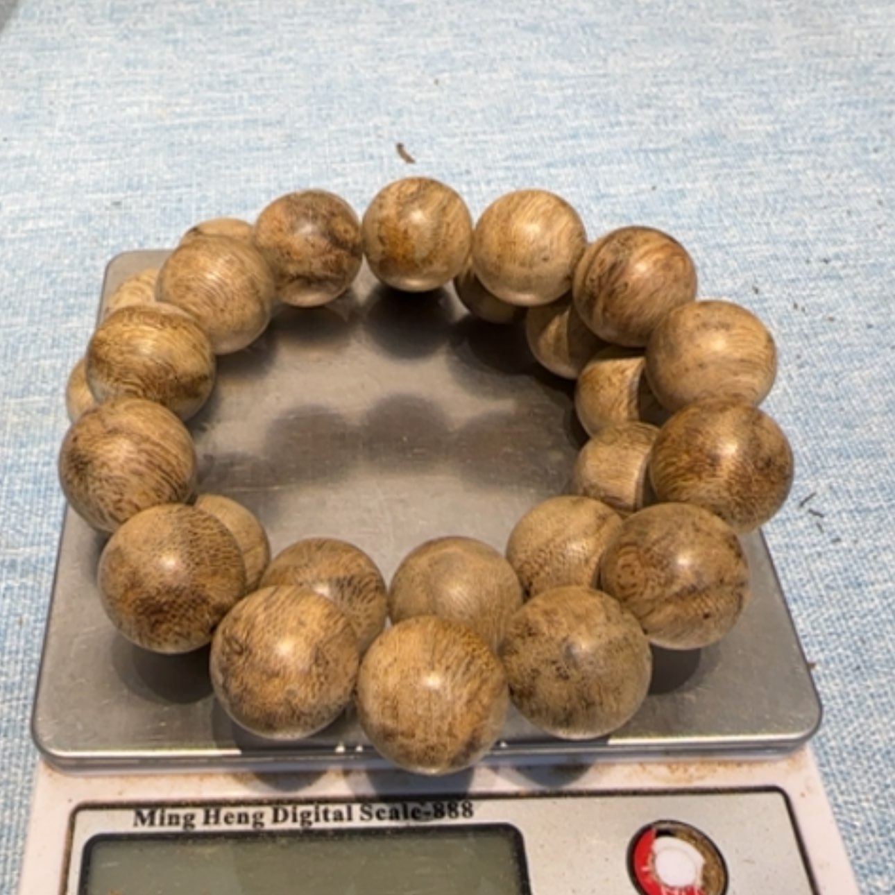 【闪购商品】沉香手串用***刚柬埔寨菩萨17m手串两条