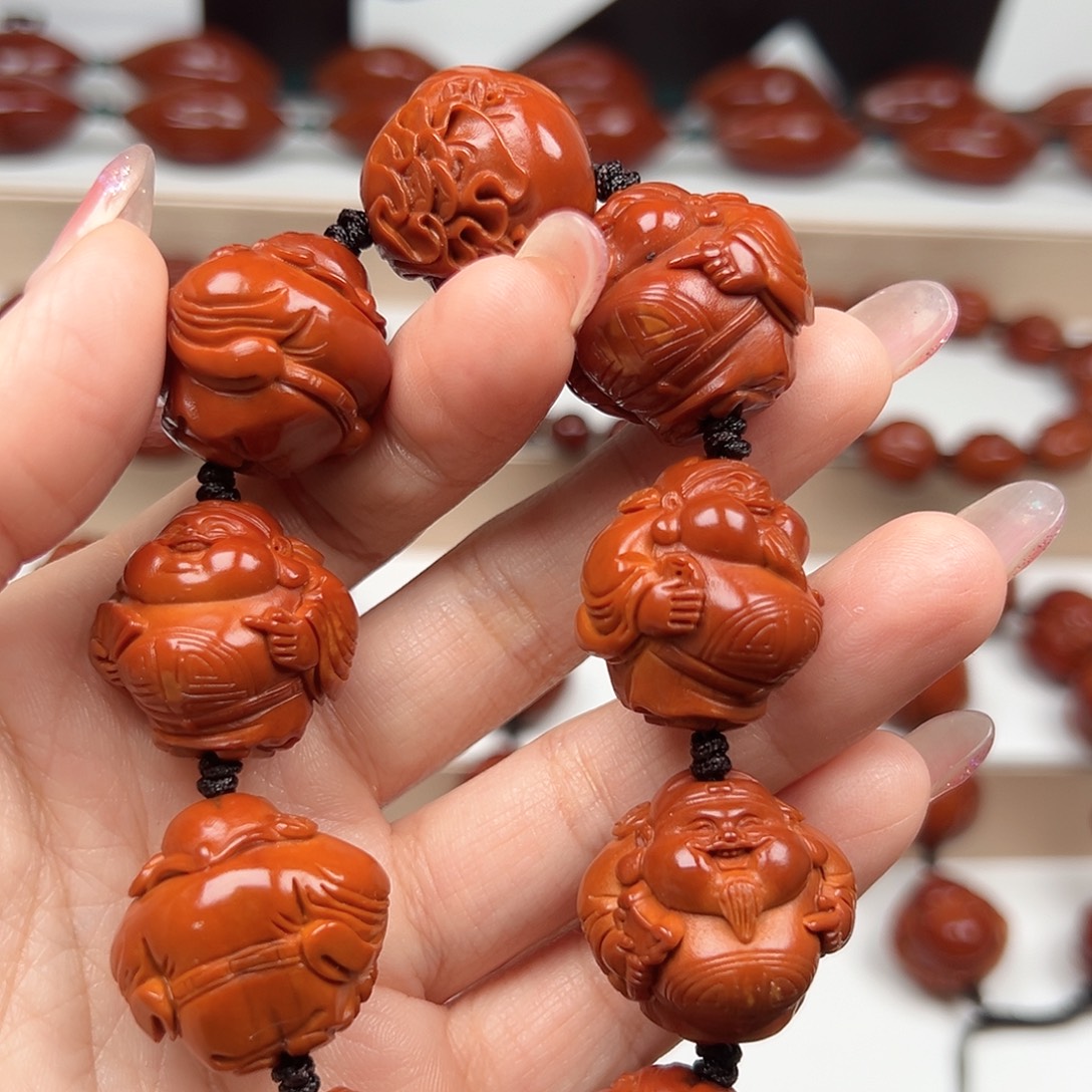 乡***愁手串橄榄核财神手串