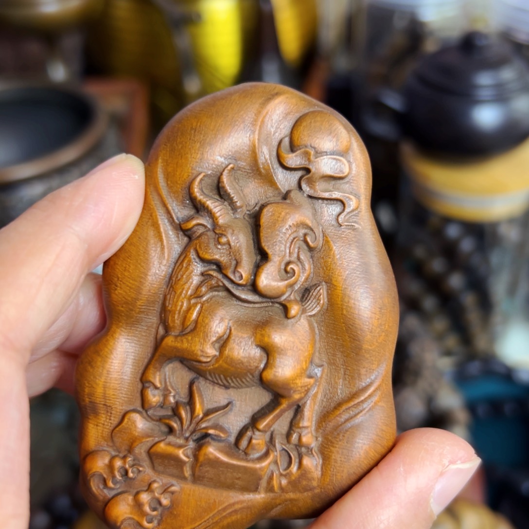 黄杨木精品高货文玩手串摆件把件