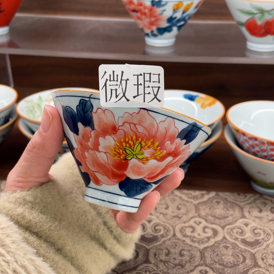 有瑕釉下彩纯手绘