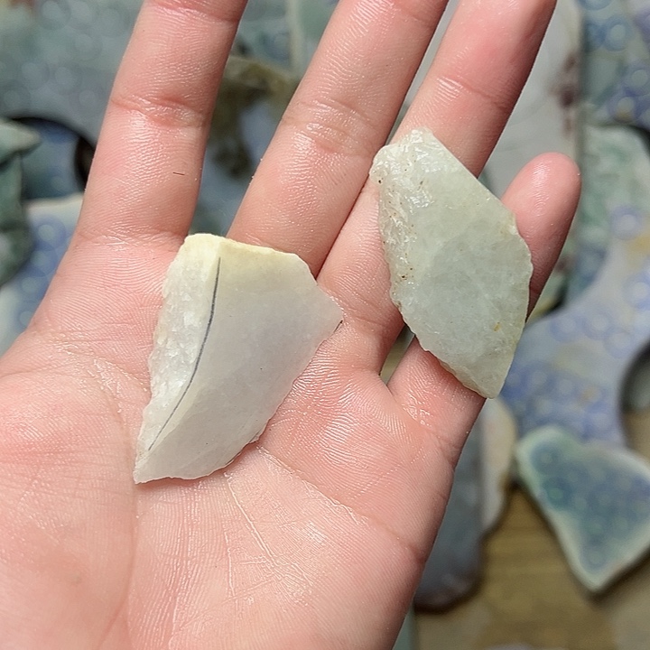 翡翠颈饰未镶嵌纯天然缅甸翡翠