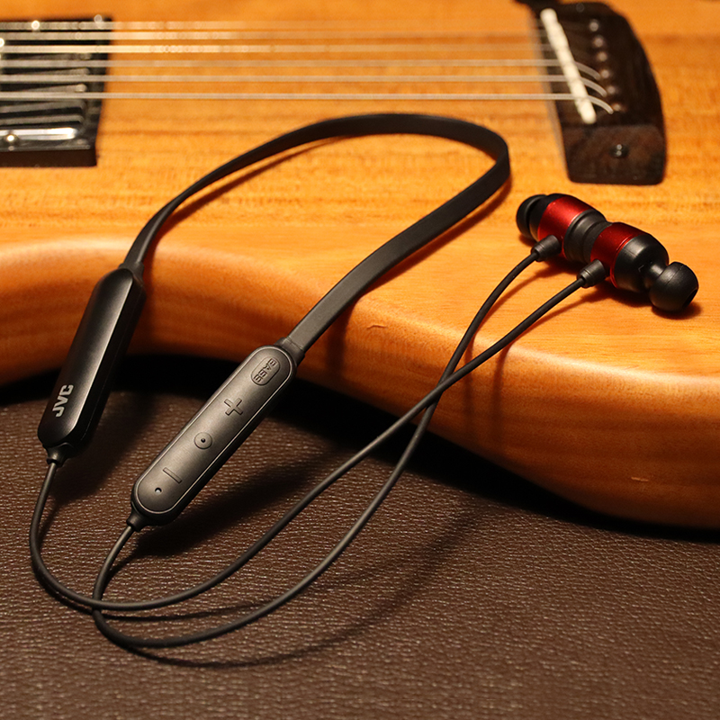 99新 JVC/杰伟世 HA-XC30BT双动圈dj重低音入耳挂脖式蓝牙耳机塞