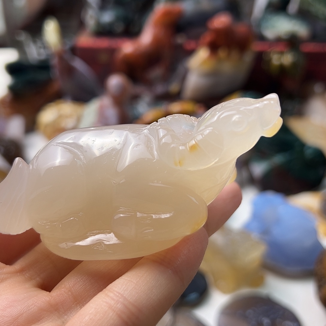 玛瑙/玉髓未镶嵌颈饰