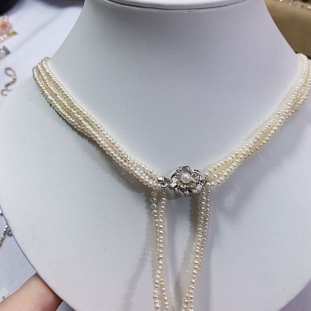 淡水珍珠特价冲单子5层不退换未镶嵌