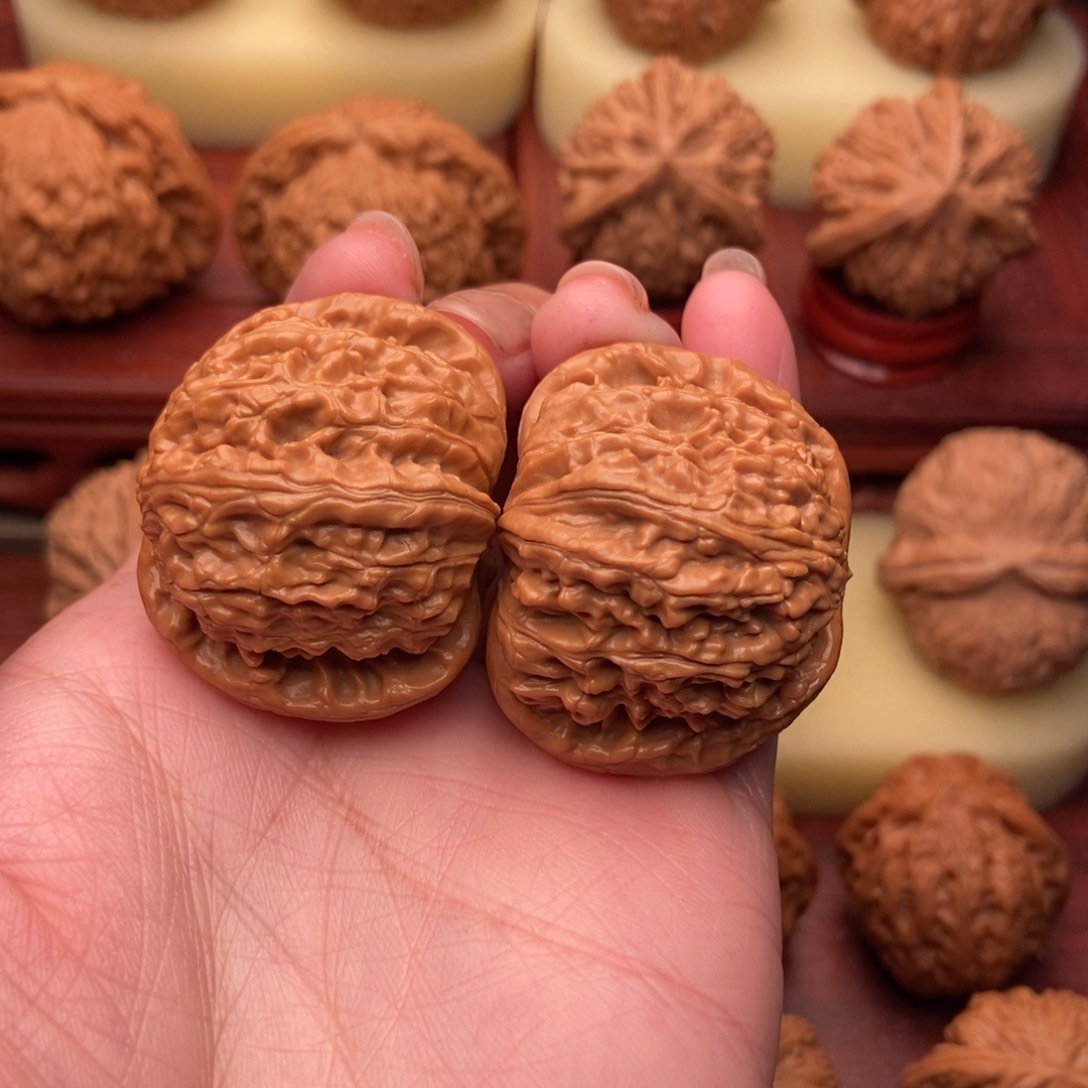 桃核把件Y***g白狮子头39