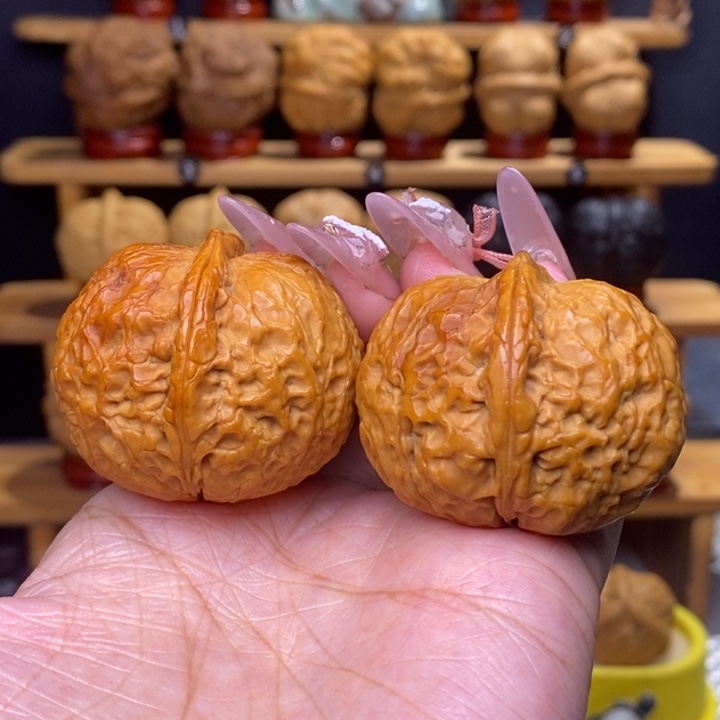 文玩核桃把件至尊元宝14号42尺