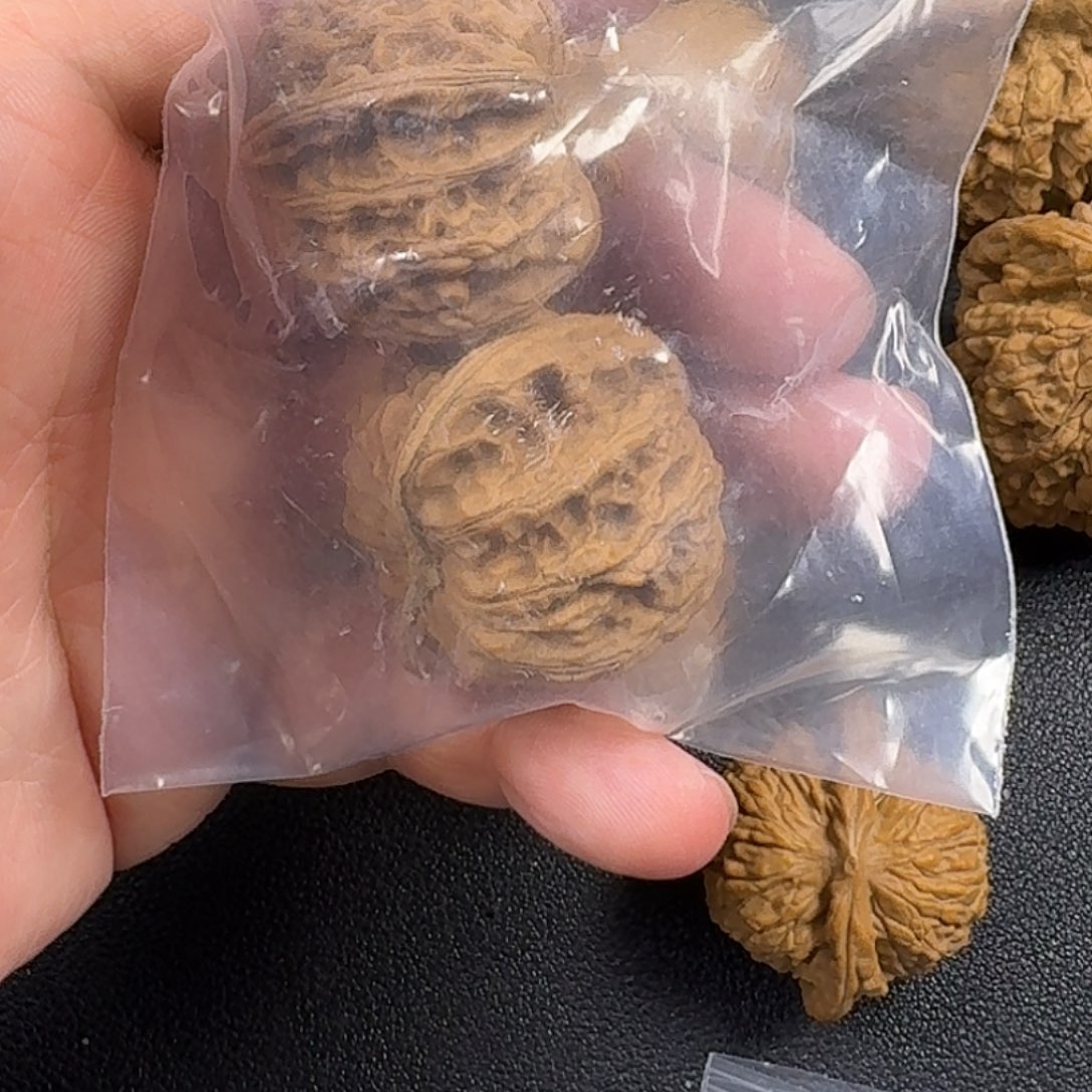 星***光吊坠文玩核桃密纹