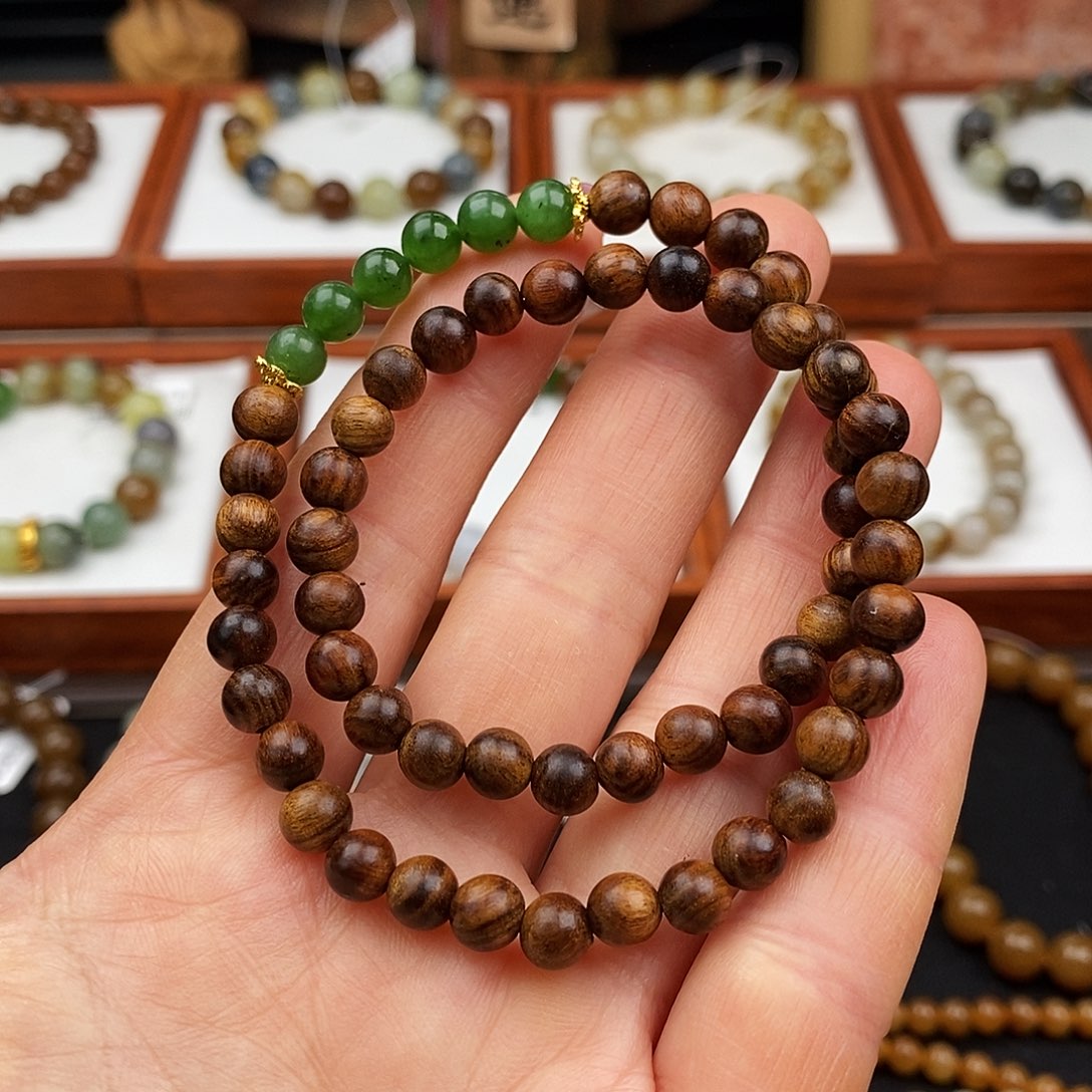 和田玉手链未镶嵌