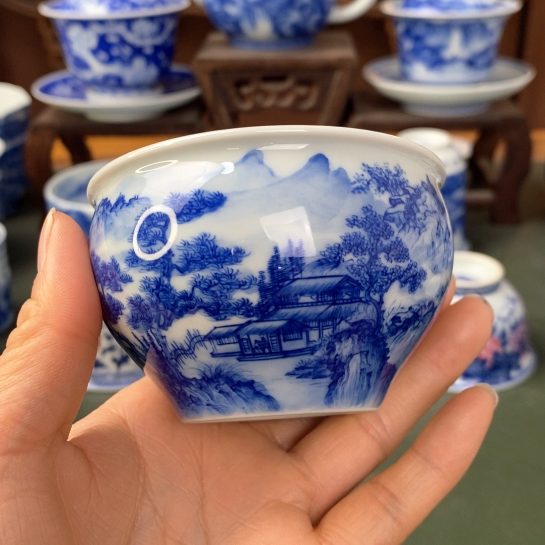 杯景德镇陶瓷手工手绘