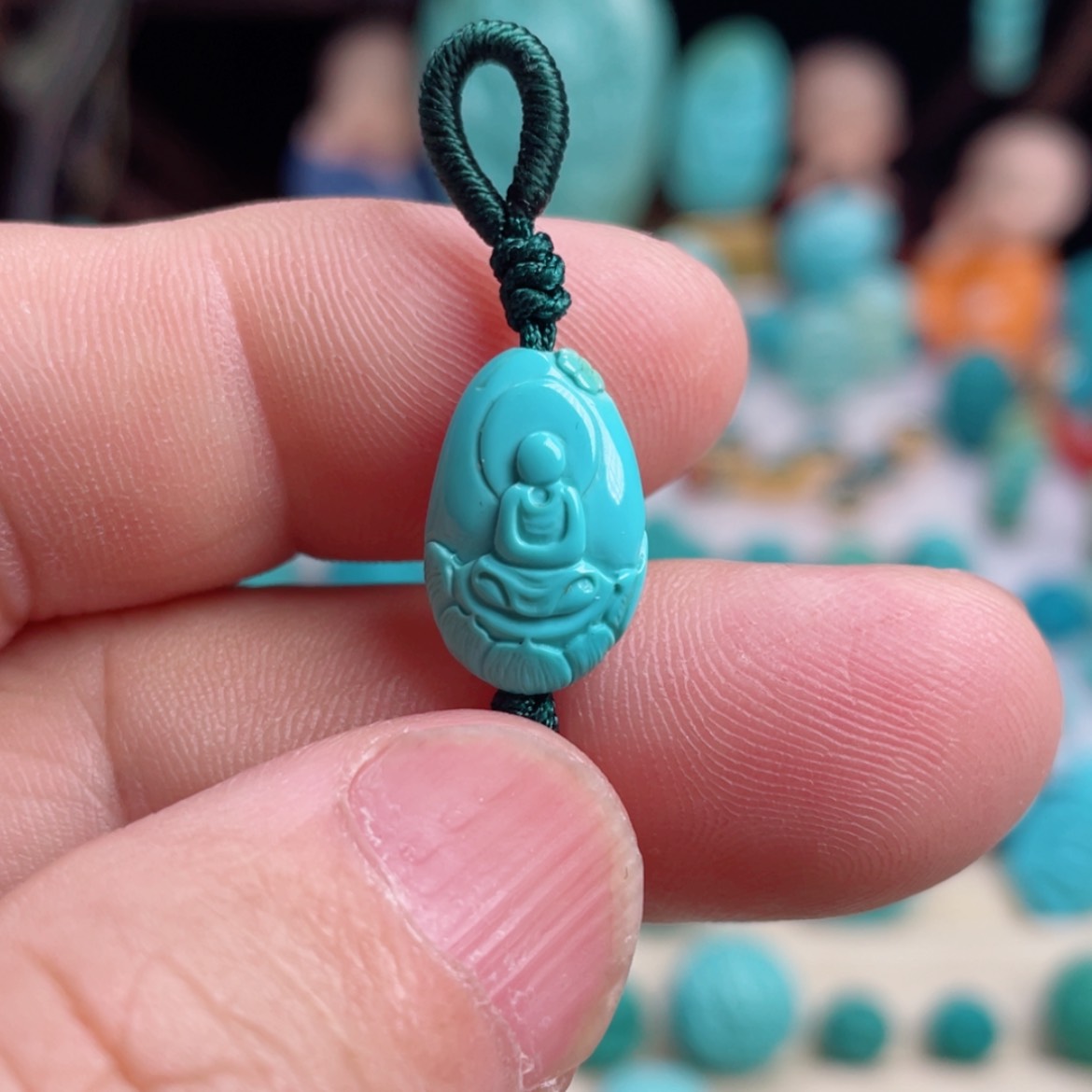 【闪购商品】绿松石吊坠(不含链)未镶嵌