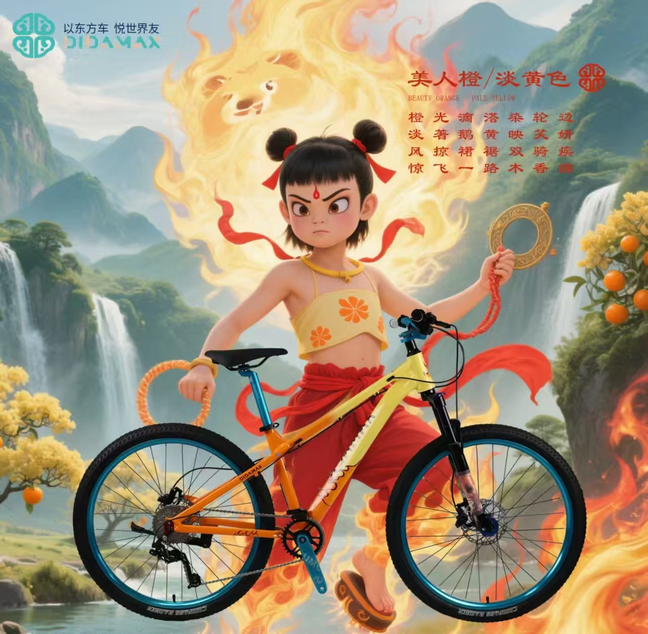 DIDAMAX岁月里的荣光 哪吒学生土坡车系列 哪吒 | 烈焰