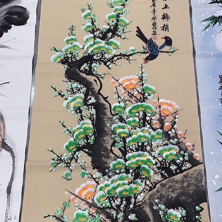 三个张画廊直播间！