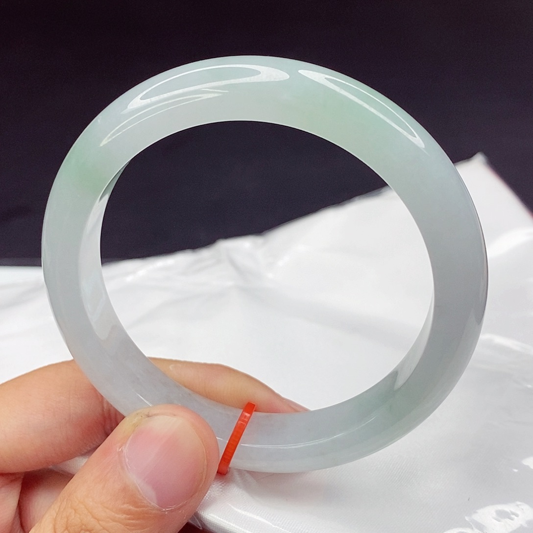 未镶嵌手镯翡翠58.6圈口