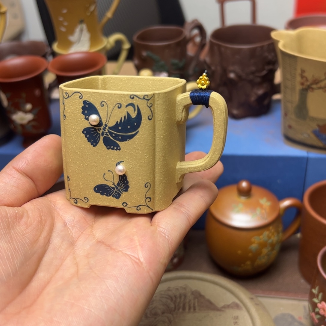 紫砂茶杯紫砂主人杯100cc