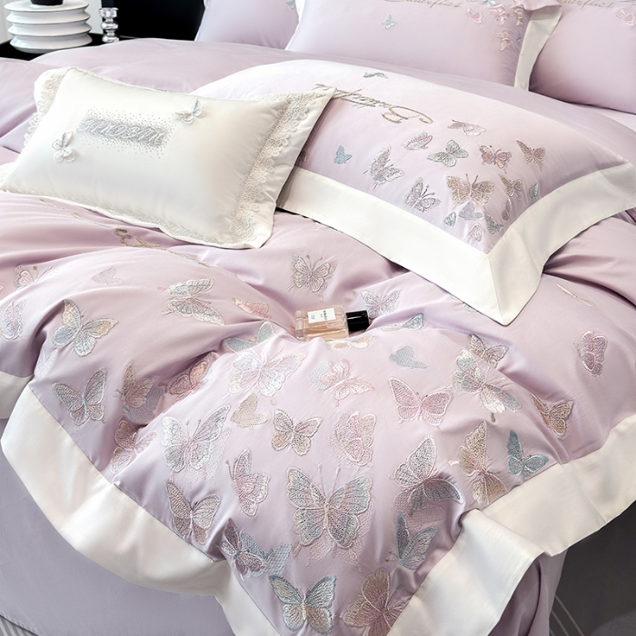 【轻奢款重工刺绣四件套】直播时长有限会存在未展示商品-介意勿拍