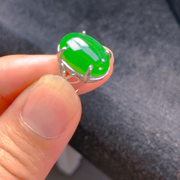 【闪购商品】翡翠银S925镶嵌颈饰翡翠