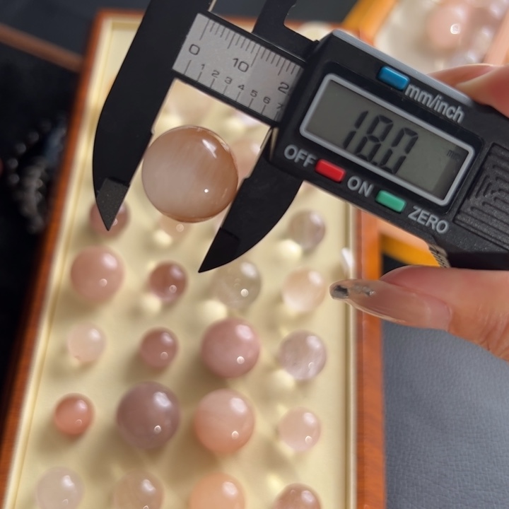 水晶手链未镶嵌阿**玛18m定制通孔不退不换