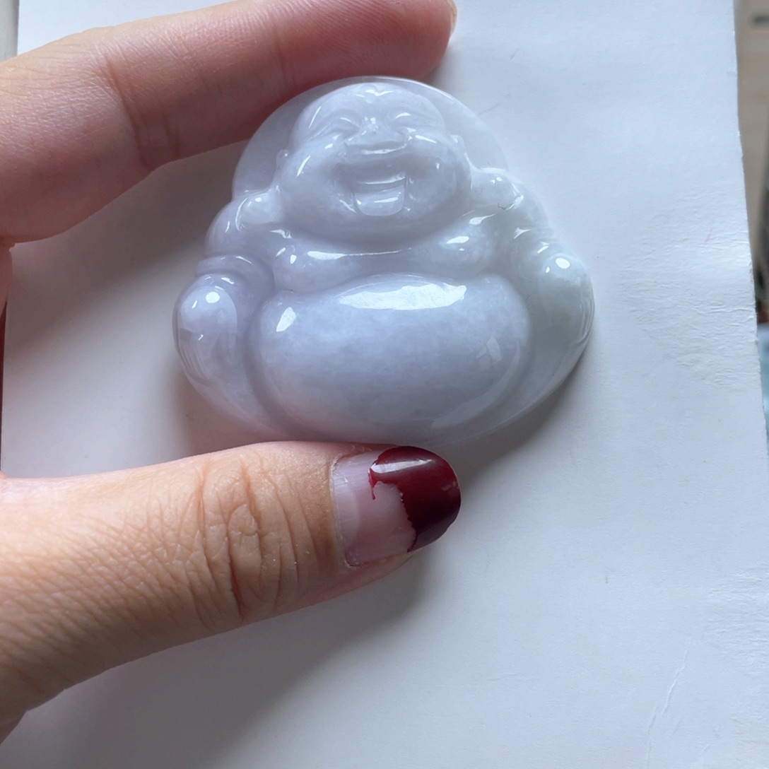 翡翠颈饰未镶嵌50尺寸大佛微瑕介意勿拍