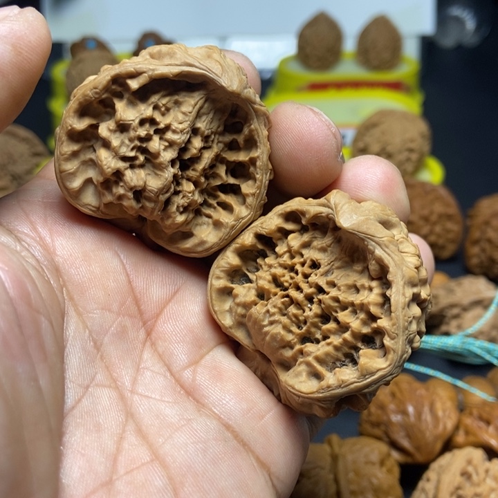 文玩核桃把件蛇头7