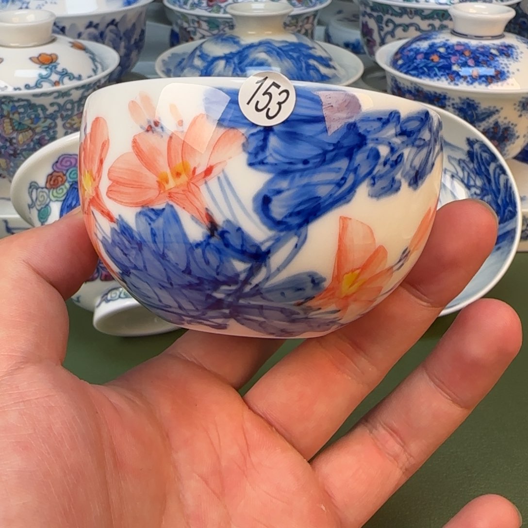 彦祖纯手工手绘茶具153