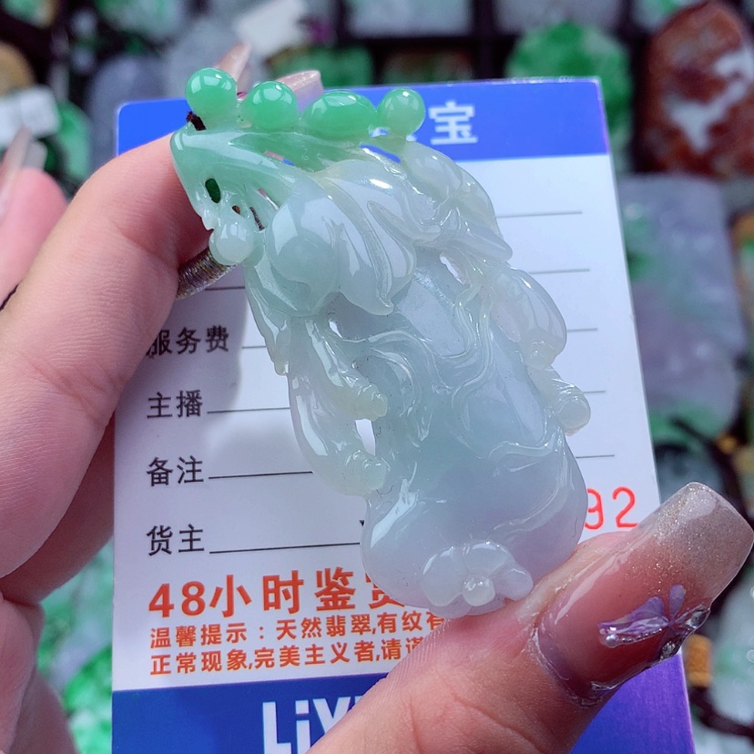 【闪购商品】翡翠颈饰未镶嵌挂件